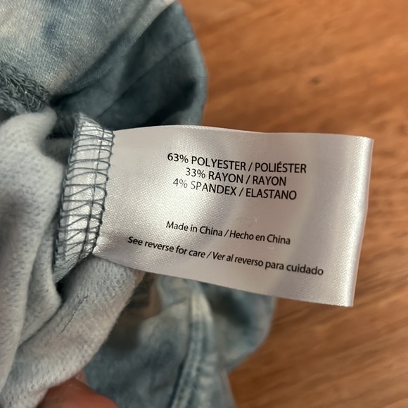 Peace & Pearls Tie Dye Pocked Skirt Sz S - Picture 5 of 6